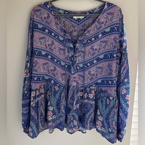 Spell & The Gypsy Collective City Lights Blouse XL